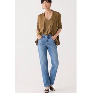 J. Crew Mid Rise 90’s Classic Straight Jeans